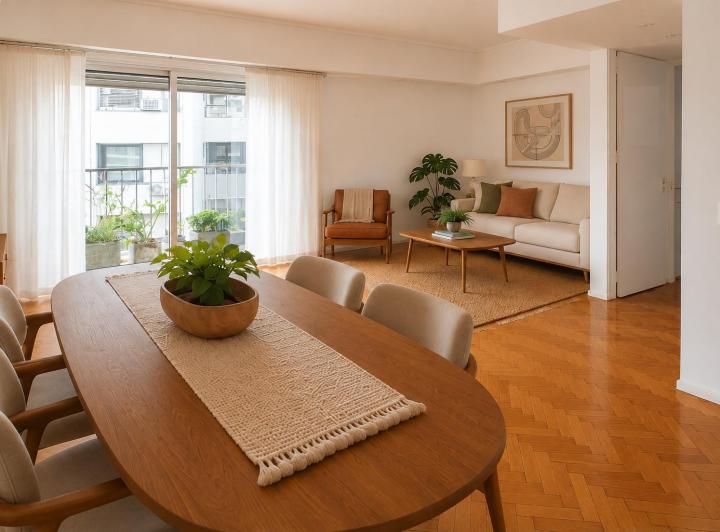 Departamento · 76m² · 3 Ambientes · 1 Cochera