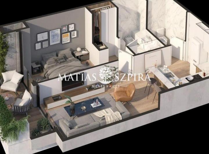 Departamento · 67m² · 3 Ambientes