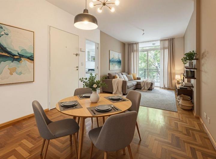 Departamento · 63m² · 3 Ambientes · 1 Cochera