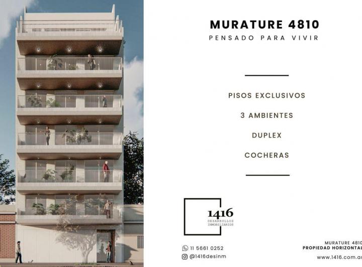 Departamento · 63m² · 3 Ambientes
