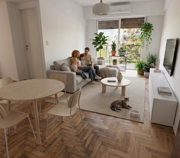 Departamento · 59m² · 3 Ambientes · 1 Cochera