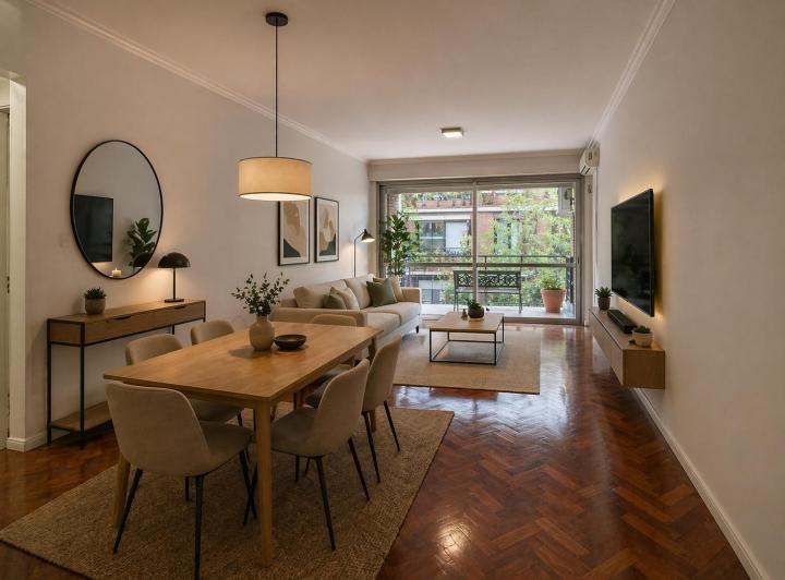 Departamento · 98m² · 3 Ambientes · 1 Cochera