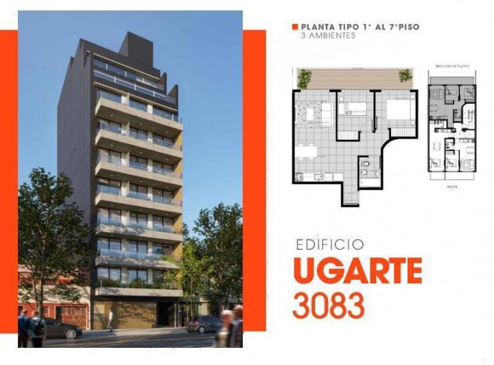 Departamento · 61m² · 3 Ambientes