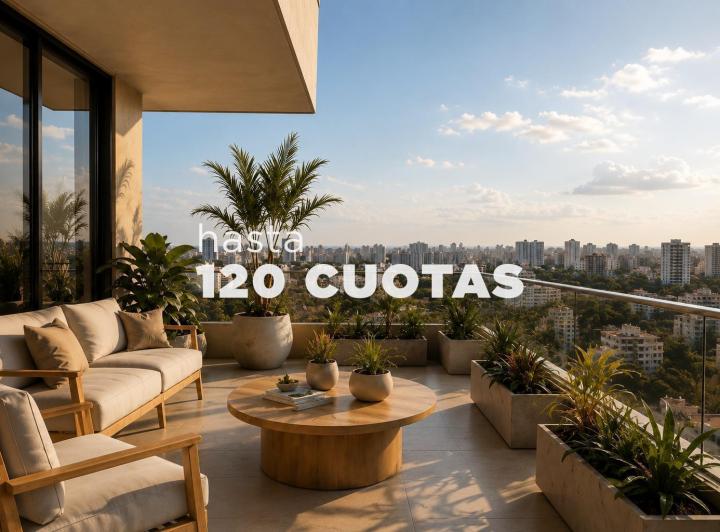 Departamento · 60m² · 3 Ambientes · 33 Cocheras