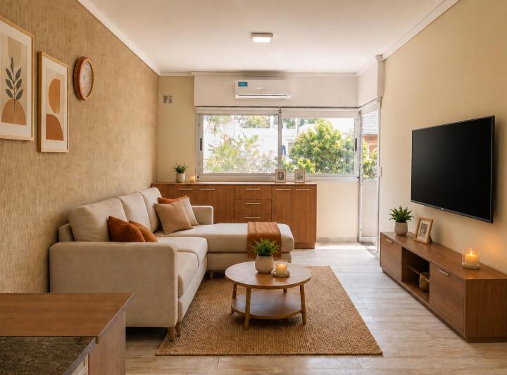 Departamento · 54m² · 3 Ambientes · 1 Cochera