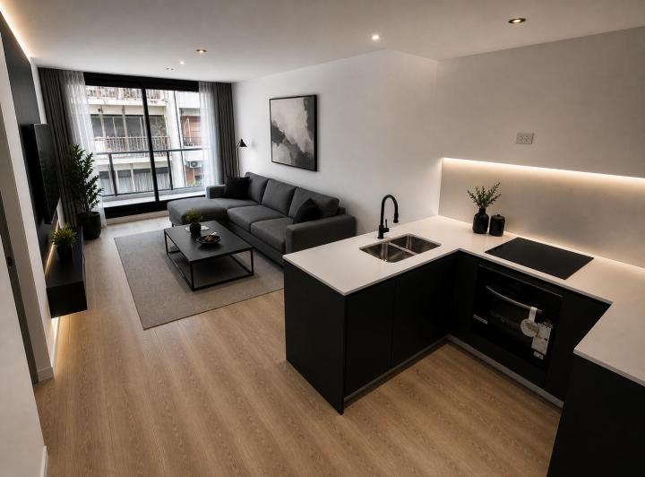Departamento · 61m² · 3 Ambientes · 1 Cochera