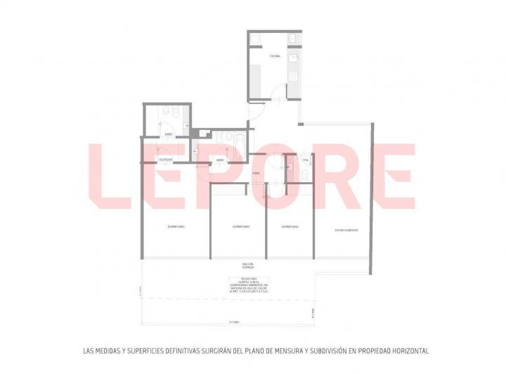 Departamento · 112m² · 4 Ambientes