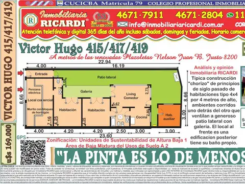 Casa en Venta en Villa Luro, Capital Federal