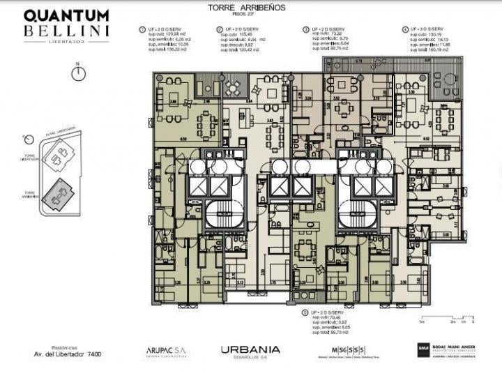 Departamento · 130m² · 4 Ambientes