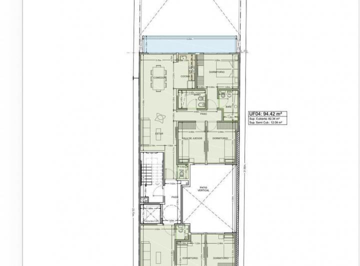 Departamento · 86m² · 4 Ambientes