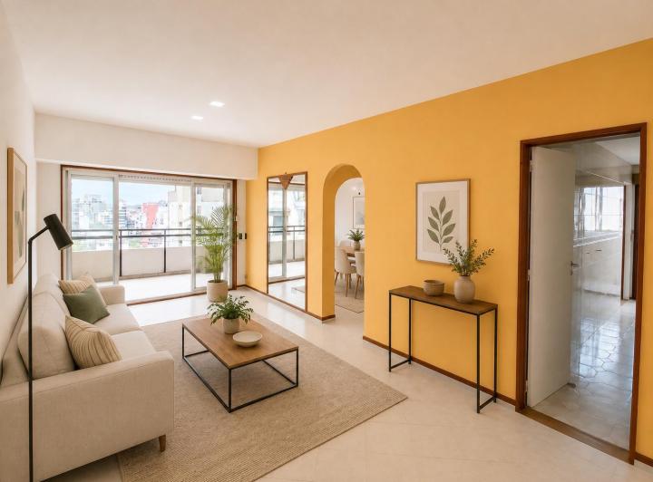 Departamento · 63m² · 3 Ambientes · 1 Cochera