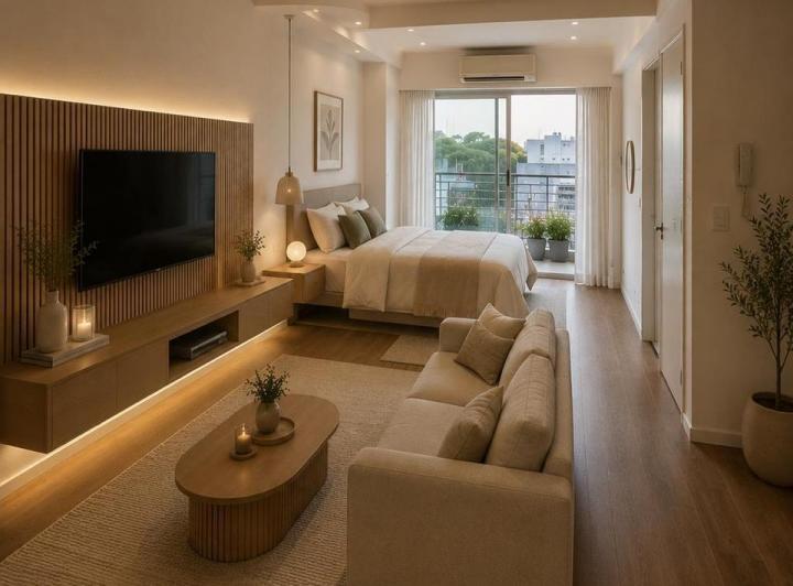 Departamento · 33m² · 1 Ambiente