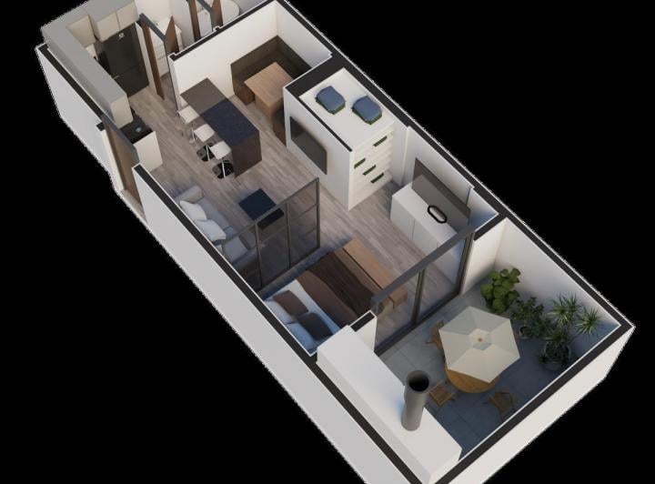 Departamento · 30m² · 1 Ambiente