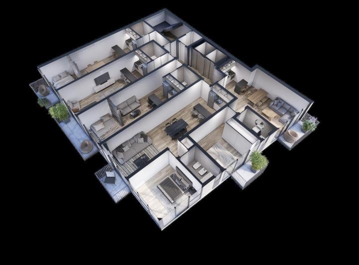 Departamento · 37m² · 1 Ambiente