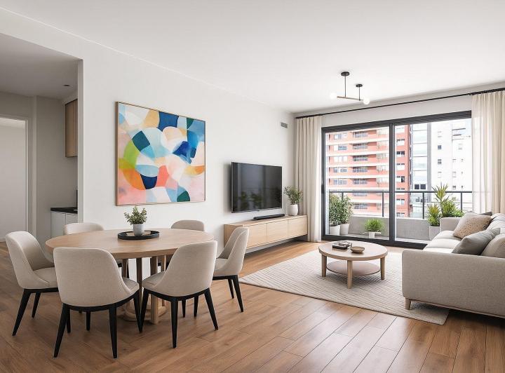 Departamento · 86m² · 3 Ambientes · 1 Cochera