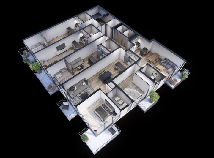 Departamento · 37m² · 1 Ambiente