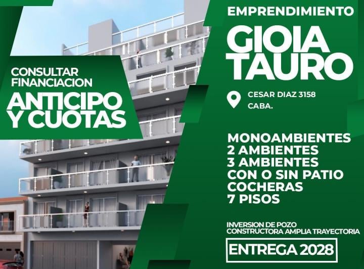 Departamento · 41m² · 2 Ambientes