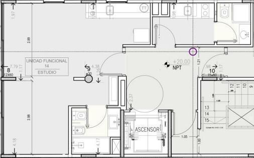 Departamento · 34m² · 2 Ambientes