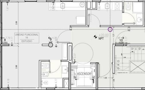 Departamento · 34m² · 2 Ambientes