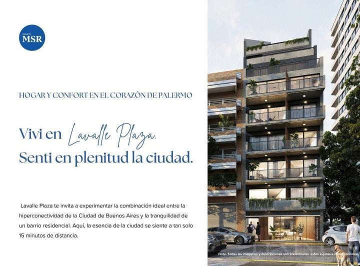 Departamento · 29m² · 1 Ambiente