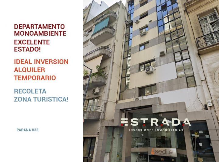 Departamento · 40m² · 1 Ambiente
