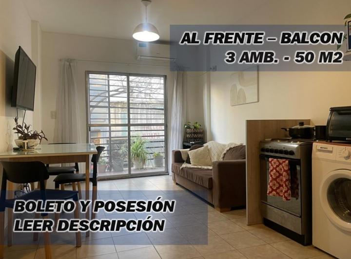 Departamento · 48m² · 3 Ambientes