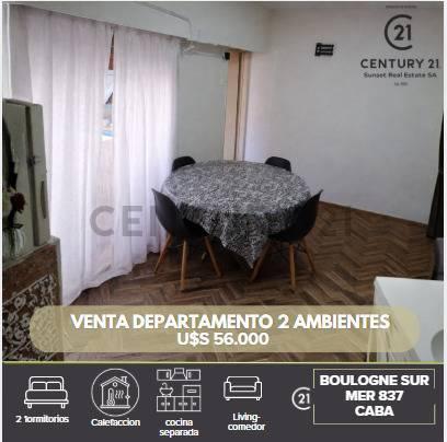 Departamento · 31m² · 2 Ambientes