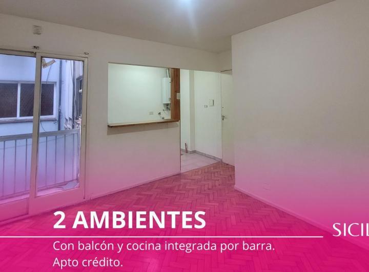 Departamento · 34m² · 2 Ambientes
