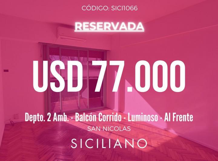 Departamento · 42m² · 2 Ambientes