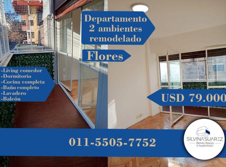 Departamento · 43m² · 2 Ambientes