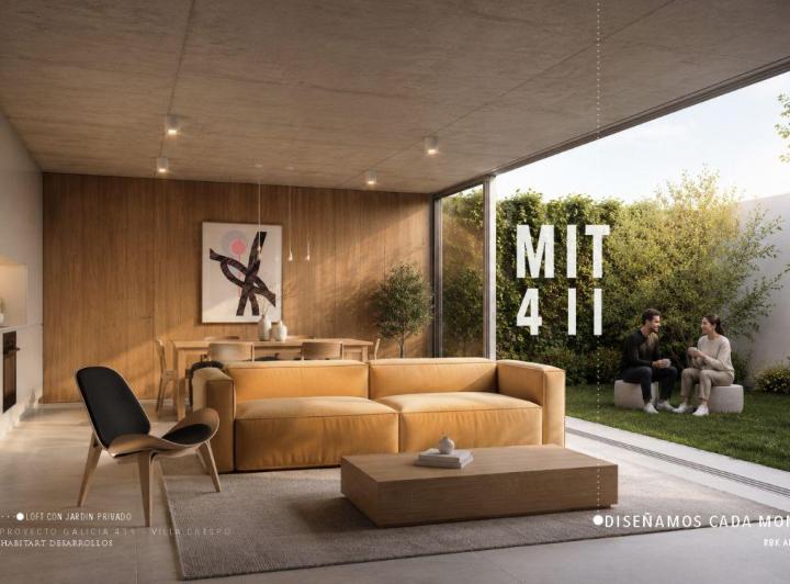 Departamento · 39m² · 2 Ambientes · 1 Cochera