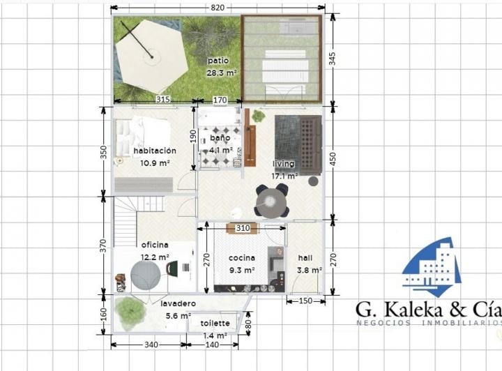 Departamento · 65m² · 3 Ambientes