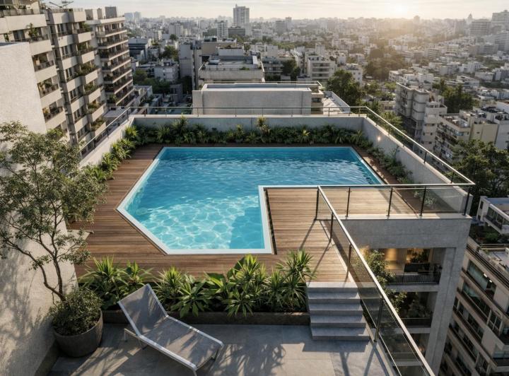 Departamento · 63m² · 3 Ambientes · 1 Cochera