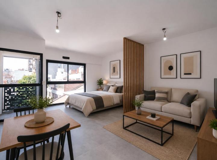 Departamento · 38m² · 1 Ambiente