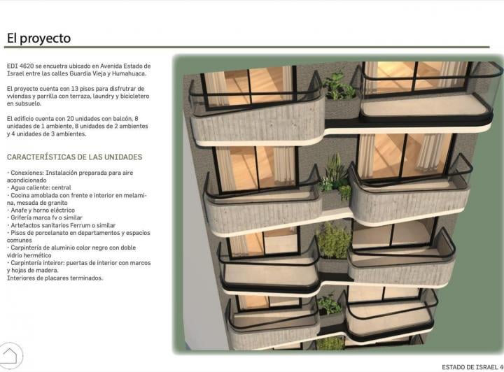 Departamento · 48m² · 2 Ambientes