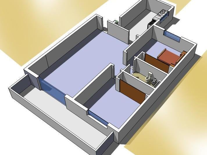 Departamento · 50m² · 3 Ambientes