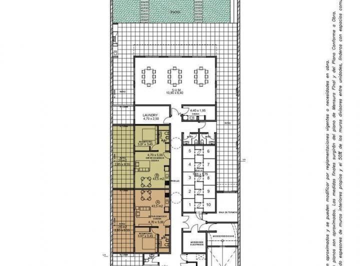 Departamento · 43m² · 2 Ambientes
