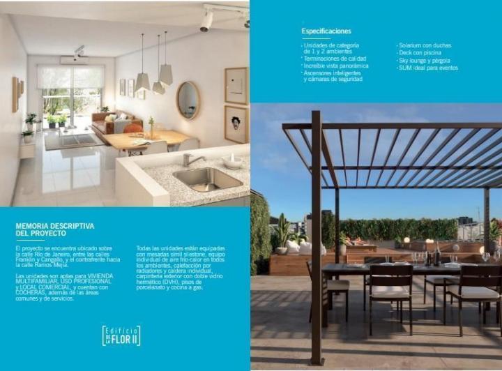 Departamento · 38m² · 1 Ambiente