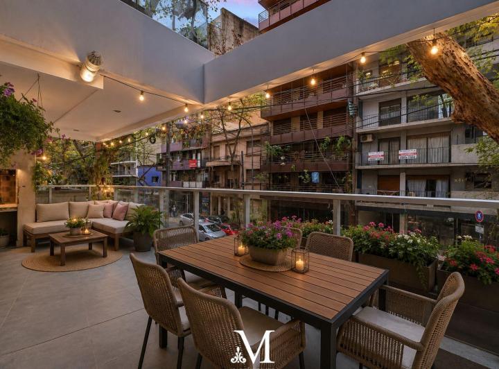 Departamento · 116m² · 3 Ambientes · 1 Cochera