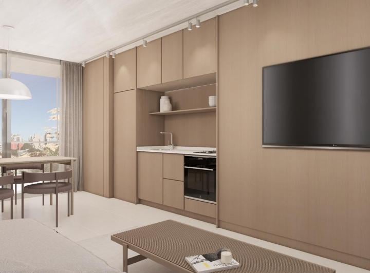 Departamento · 42m² · 2 Ambientes