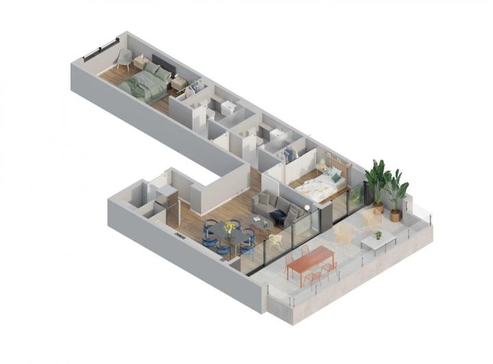 Departamento · 67m² · 3 Ambientes