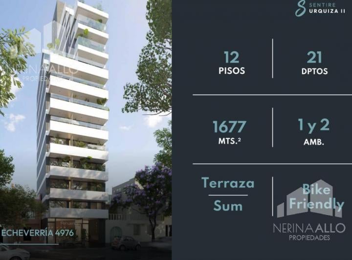 Departamento · 52m² · 2 Ambientes