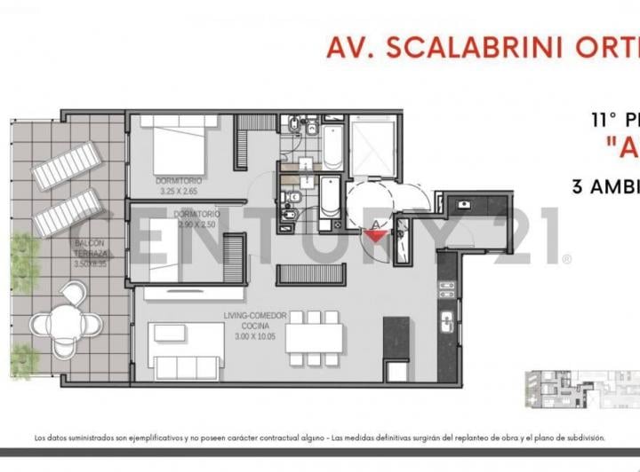 Departamento · 81m² · 3 Ambientes