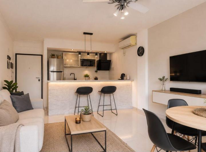 Departamento · 49m² · 2 Ambientes · 1 Cochera