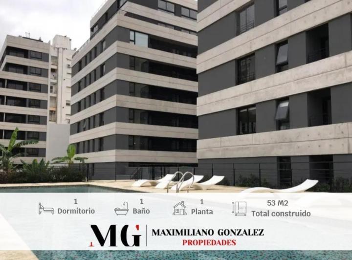 Departamento · 50m² · 2 Ambientes · 1 Cochera