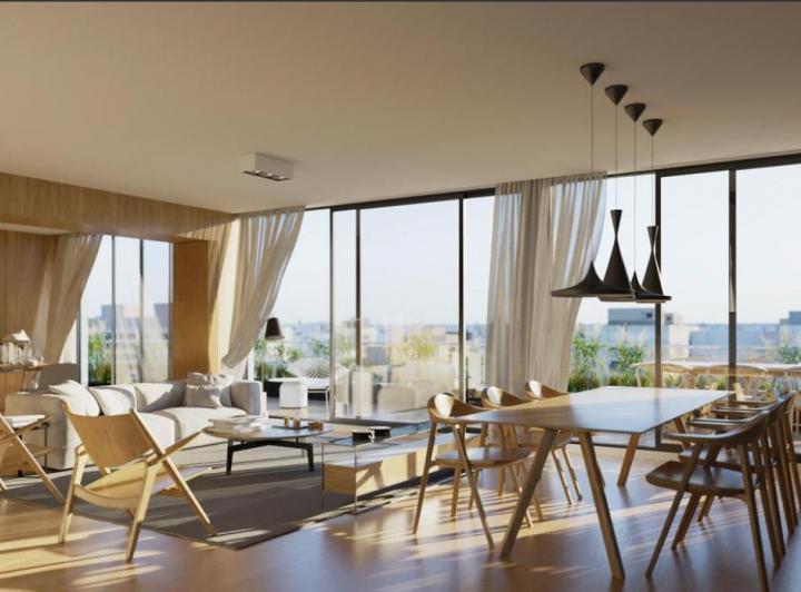 Departamento · 90m² · 3 Ambientes · 1 Cochera