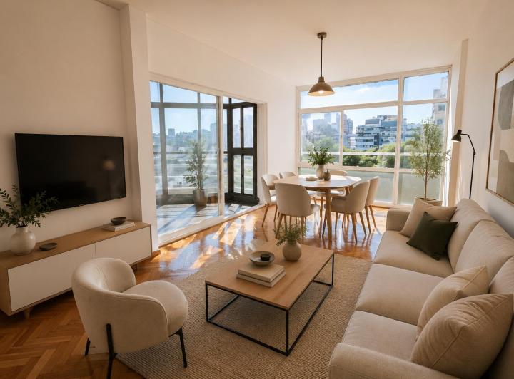 Departamento · 53m² · 2 Ambientes · 1 Cochera