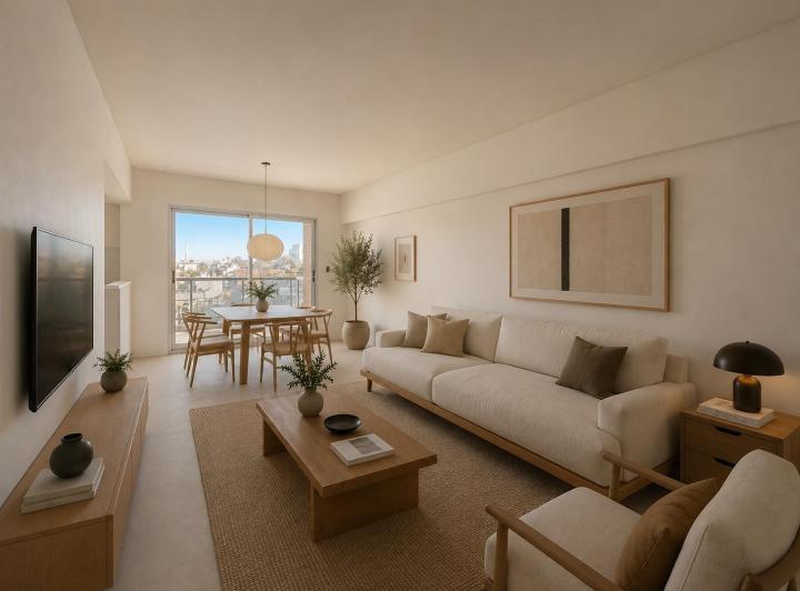 Departamento · 83m² · 4 Ambientes · 1 Cochera