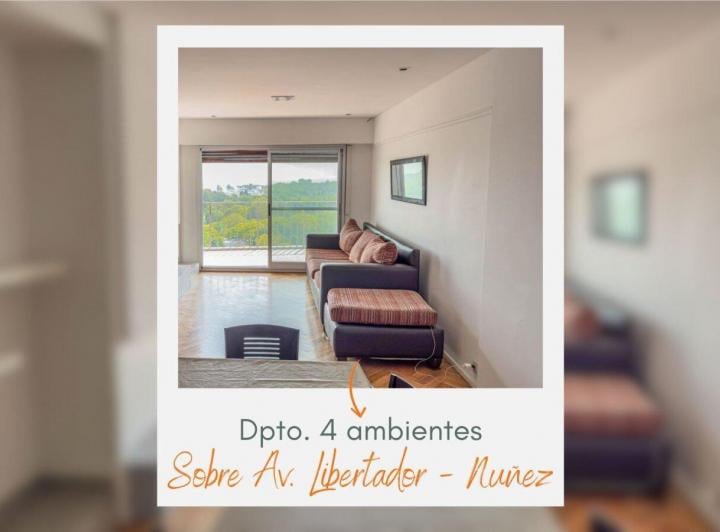Departamento · 109m² · 4 Ambientes · 1 Cochera