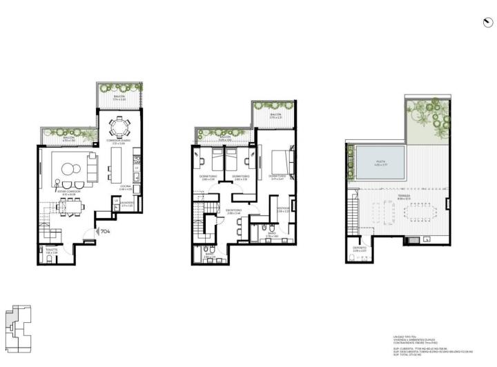 Departamento · 160m² · 4 Ambientes